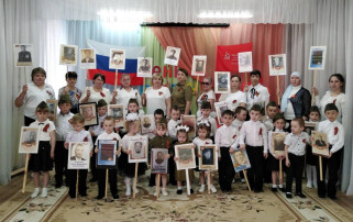 Бессмертный полк в детском саду Бессмертный полк в детском саду.