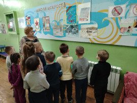 Дошколята посетили Цильнинскую школу искусств Дошколята посетили Цильнинскую школу искусств.
